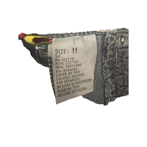 NWT Silver Diva Colombian  pushup Jeans sz 11 - Picture 4 of 6